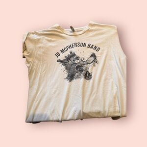 Graphic Tee with Band Logo “ JD McPherson Band”